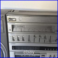 Vintage Boombox FISHER PH490K PH-490 Stereo Cassette Radio For Parts Or Repair