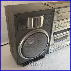 Vintage Boombox FISHER PH490K PH-490 Stereo Cassette Radio For Parts Or Repair