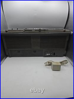 Vintage Boombox JVC RC-770JW Stereo Radio Cassette Recorder FOR PARTS EATS TAPES