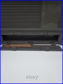 Vintage Boombox JVC RC-770JW Stereo Radio Cassette Recorder FOR PARTS EATS TAPES