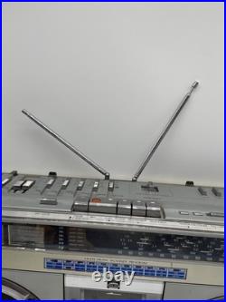 Vintage Boombox JVC RC-M70JW Radio Cassette Player FOR PARTS PLEASE READ