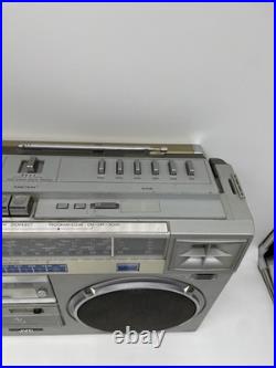 Vintage Boombox JVC RC-M70JW Radio Cassette Player FOR PARTS PLEASE READ