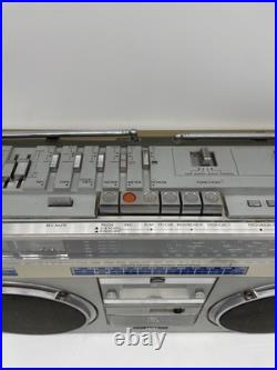 Vintage Boombox JVC RC-M70JW Radio Cassette Player FOR PARTS PLEASE READ