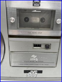 Vintage Boombox JVC RC-M70JW Radio Cassette Player FOR PARTS PLEASE READ