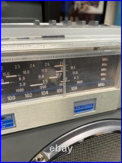 Vintage Boombox JVC RC-M70JW Radio Cassette Player FOR PARTS PLEASE READ