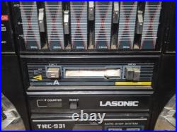 Vintage Boombox Lasonic TRC-931 Radio Cassette FOR PARTS