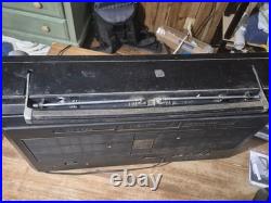 Vintage Boombox Lasonic TRC-931 Radio Cassette FOR PARTS