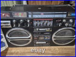 Vintage Boombox Lasonic TRC-931 Radio Cassette FOR PARTS