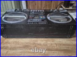 Vintage Boombox Lasonic TRC-931 Radio Cassette FOR PARTS