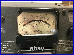 Vintage Boonton Radio Corp. Type 260-A Q Meter 50KC 50MC PARTS REPAIR COOL WW2