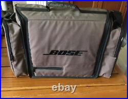 Vintage Bose AW-1 Acoustic Wave AM/FM Radio withbag, Remote, & More! For Parts