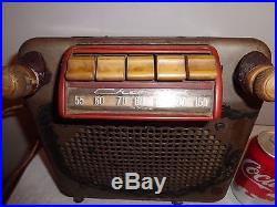 Vintage Chevrolet car radio Model 986067 antique 1940s with speaker automobile