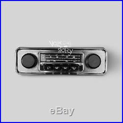 Vintage Classic Radio Vw Volkswagen Beetle Aux / Usb / Bluetooth