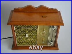 Vintage Clock Radio MOTOROLA Model TC 24 for Parts, As Is