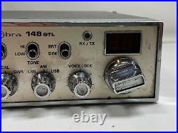 Vintage Cobra 148 GTL cb radio. No power cord UNTESTED FOR PARTS UNKNOWN WORKING