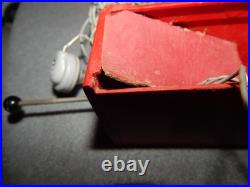 Vintage Coca Cola Mini Cooler Crystal Radios Lot Of 2 Parts HTF Estate Find