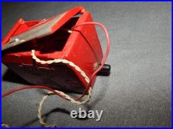 Vintage Coca Cola Mini Cooler Crystal Radios Lot Of 2 Parts HTF Estate Find