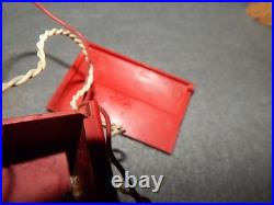 Vintage Coca Cola Mini Cooler Crystal Radios Lot Of 2 Parts HTF Estate Find