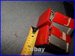 Vintage Coca Cola Mini Cooler Crystal Radios Lot Of 2 Parts HTF Estate Find