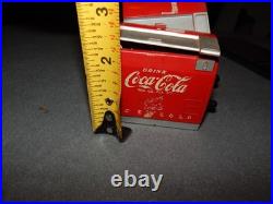 Vintage Coca Cola Mini Cooler Crystal Radios Lot Of 2 Parts HTF Estate Find