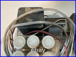 Vintage Collins Tube Radio Power Supply Chassis Transformers Reactor For Parts