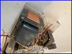 Vintage Collins Tube Radio Power Supply Chassis Transformers Reactor For Parts