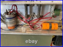 Vintage Collins Tube Radio Power Supply Chassis Transformers Reactor For Parts