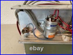 Vintage Collins Tube Radio Power Supply Chassis Transformers Reactor For Parts