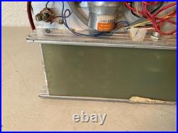 Vintage Collins Tube Radio Power Supply Chassis Transformers Reactor For Parts