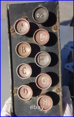 Vintage Control boxes C-118A/ARC-3 (Lot of 4pcs Parts Only)
