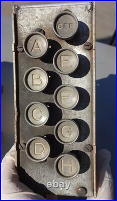 Vintage Control boxes C-118A/ARC-3 (Lot of 4pcs Parts Only)