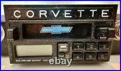 Vintage Corvette Kenwood AM/FM Cassette Radio KRC-1007 Untested For Parts Only
