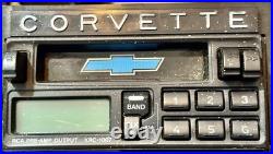Vintage Corvette Kenwood AM/FM Cassette Radio KRC-1007 Untested For Parts Only