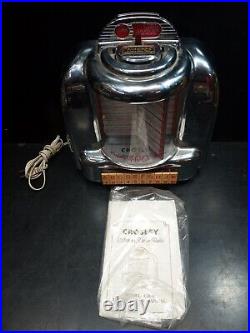 Vintage Crosley CR-9 Select-O-Matic Juke Box Cassette AM/FM Radio Parts Repair