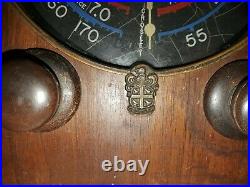 Vintage Crosley Wooden Tube Radio Model 54 FOR PARTS or REPAIR