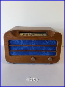 Vintage Detrola Model 579 Wooden Tube Radio For Parts
