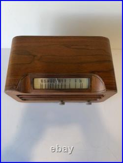 Vintage Detrola Model 579 Wooden Tube Radio For Parts