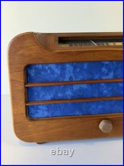 Vintage Detrola Model 579 Wooden Tube Radio For Parts