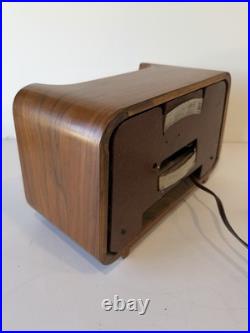 Vintage Detrola Model 579 Wooden Tube Radio For Parts