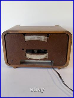 Vintage Detrola Model 579 Wooden Tube Radio For Parts
