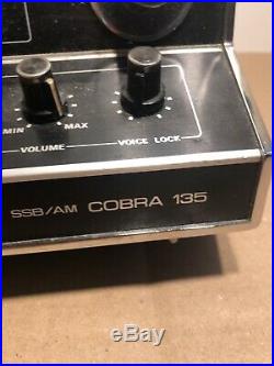 Vintage Dynascan Cobra 135 SSB AM 2 Way CB Radio Base Station For Parts