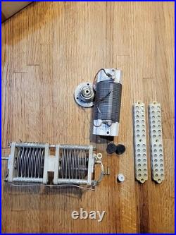 Vintage E. F. Johnson Ham RF Parts Lot 100ED30 Cap, Fixed Ceramic Coil, Strips
