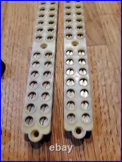 Vintage E. F. Johnson Ham RF Parts Lot 100ED30 Cap, Fixed Ceramic Coil, Strips