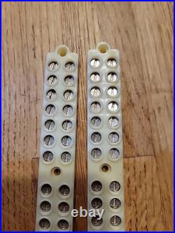 Vintage E. F. Johnson Ham RF Parts Lot 100ED30 Cap, Fixed Ceramic Coil, Strips