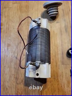 Vintage E. F. Johnson Ham RF Parts Lot 100ED30 Cap, Fixed Ceramic Coil, Strips