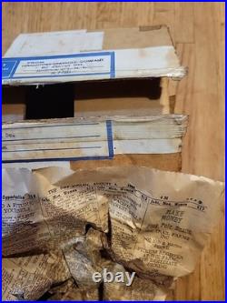 Vintage E. F. Johnson Ham RF Parts Lot 100ED30 Cap, Fixed Ceramic Coil, Strips