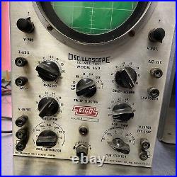 Vintage EICO 460 Oscilloscope Antique Tube Radio PARTS Parting Out