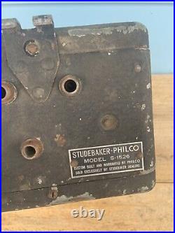 Vintage Early Philco Studebaker Model S-1526 Radio Parts-Automotive Man Cave