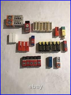 Vintage Electronic Vacuum Tubes Lot Radio Amplifier Parts Untested NOS