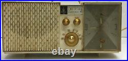 Vintage Emerson Lifetimer III Atomic Clock Radio For Parts Or Restoration